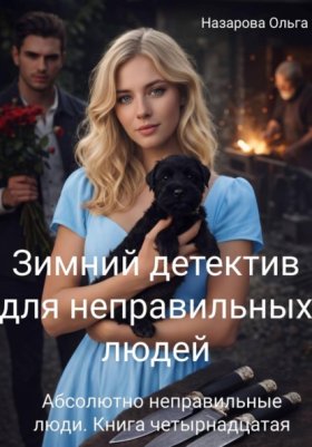 Обложка книги „Зимний детектив для неправильных людей“