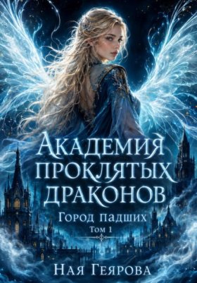 Обложка книги „Город падших. Академия проклятых драконов“