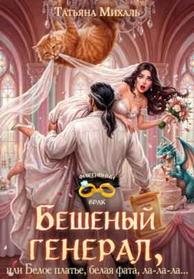 Обложка книги „Бешеный генерал, или Белое платье, белая фата, ла-ла-ла“