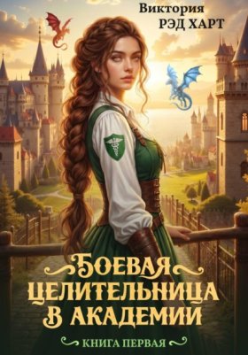 Обложка книги „Боевая целительница в Академии. Первая книга“