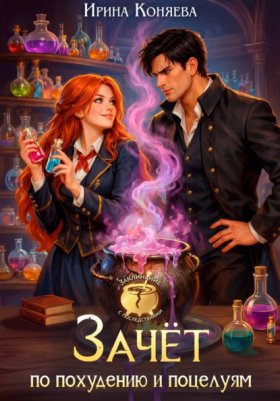 Обложка книги „Зачёт по похудению и поцелуям“