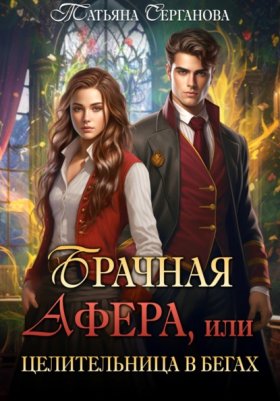 Обложка книги „Брачная афера, или Целительница в бегах!“