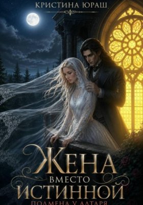 Обложка книги „Жена вместо истинной. Подмена у алтаря“