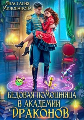 Обложка книги „Бедовая помощница в академии драконов“