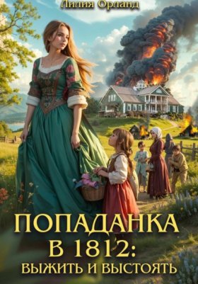 Обложка книги „Попаданка в 1812: Выжить и выстоять“