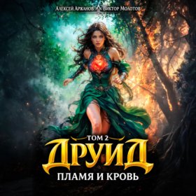 Обложка книги „Друид. Том 2. Пламя и кровь“
