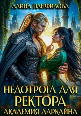 Обложка книги „Недотрога для ректора. Академия Даркайна“