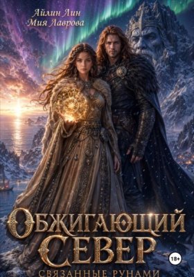 Обложка книги „Обжигающий Север. Связанные рунами“