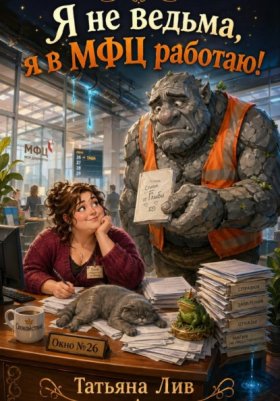 Обложка книги „Я не ведьма, я в МФЦ работаю!“