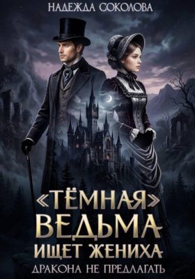 Обложка книги „"Темная" ведьма ищет жениха. Дракона не предлагать“