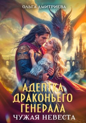 Обложка книги „Адептка драконьего генерала. Чужая невеста“