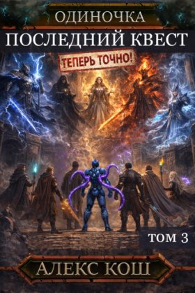 Обложка книги „Одиночка. Последний квест. Том 3“