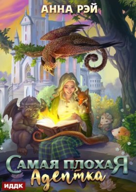 Обложка книги „Самая плохая адептка“