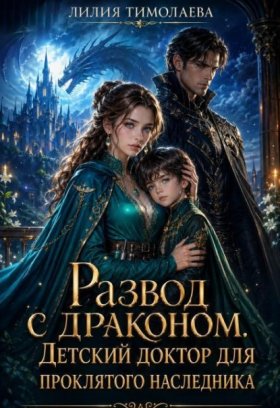 Обложка книги „Развод с драконом. Детский доктор для  проклятого наследника“
