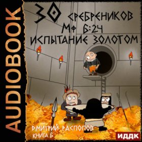 Обложка книги „30 сребреников. Книга 6. Испытание золотом“