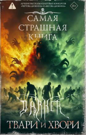 Обложка книги „Самая страшная книга. DARKER. Твари и хвори“