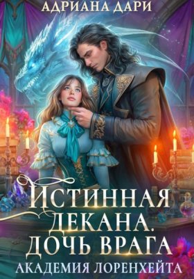 Обложка книги „Истинная декана. Дочь врага. Академия Лоренхейта“