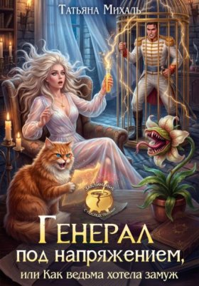 Обложка книги „Генерал под напряжением, или Как ведьма хотела замуж“