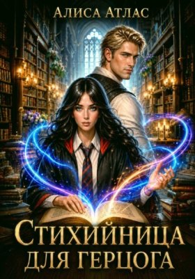 Обложка книги „Стихийница для герцога“