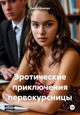 Обложка книги „Эротические приключения первокурсницы“