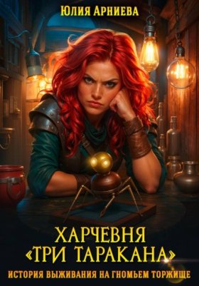 Обложка книги „Харчевня «Три таракана» история выживания на гномьем торжище“