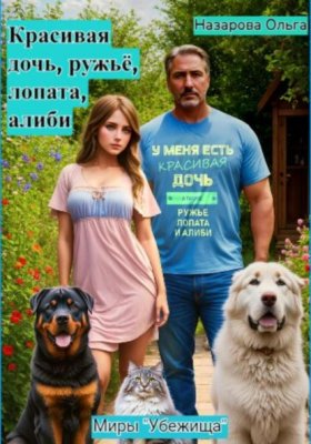 Обложка книги „Красивая дочь, ружьё, лопата, алиби“