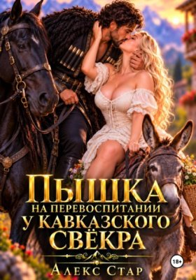 Обложка книги „Пышка на перевоспитании у кавказского свёкра“