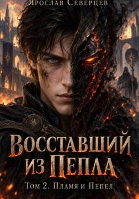 Обложка книги „Восставший из пепла Том 2 Пламя и Пепел“
