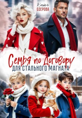 Обложка книги „Семья по договору для стального магната“
