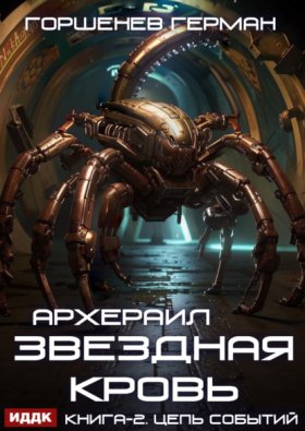 Обложка книги „Звёздная Кровь Архераил. Книга 2. Цепь событий“