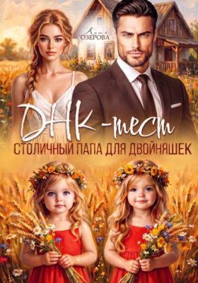 Обложка книги „ДНК-тест. Столичный папа для двойняшек“