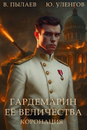 Обложка книги „Гардемарин Ее Величества. Коронация“