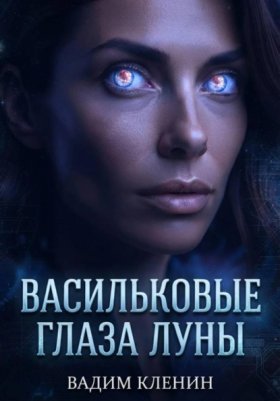 Обложка книги „Васильковые глаза Луны“