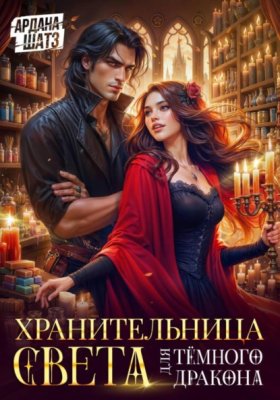 Обложка книги „Хранительница света для темного дракона“
