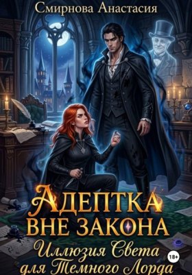 Обложка книги „Адептка вне закона: Иллюзия Света для Темного Лорда“