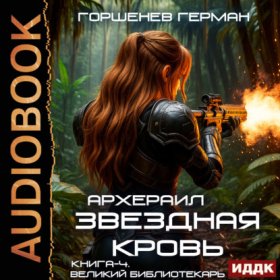 Обложка книги „Звёздная Кровь Архераил. Книга 4. Великий библиотекарь“