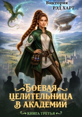 Обложка книги „Боевая целительница в Академии. Третья книга“