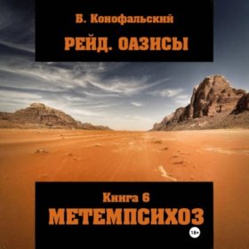 Обложка книги „Рейд. Оазисы книга 6 МЕТЕМПСИХОЗ“