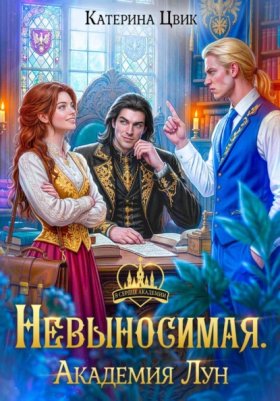 Обложка книги „Невыносимая. Академия Лун“