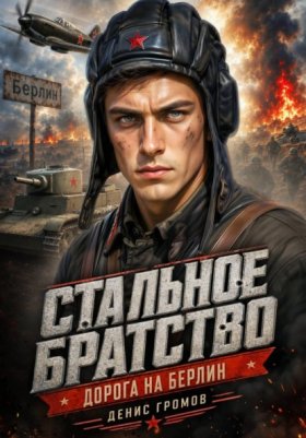 Обложка книги „Стальное братство. Дорога на Берлин.“