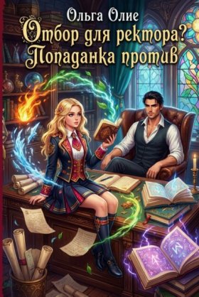 Обложка книги „Отбор для ректора? Попаданка против!“