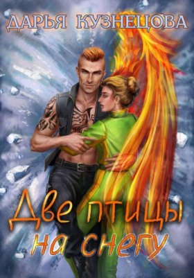 Обложка книги „Две птицы на снегу“