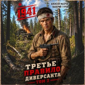 Обложка книги „Третье правило диверсанта. Книга 2. Июнь 1941 года“