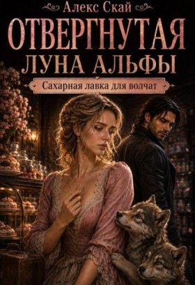 Обложка книги „Отвергнутая Луна Альфы. Сахарная лавка для лишних волчат“